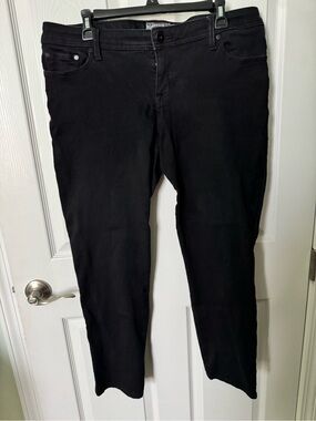 Torrid Black Luxe Skinny Sateen Stretch Jeans